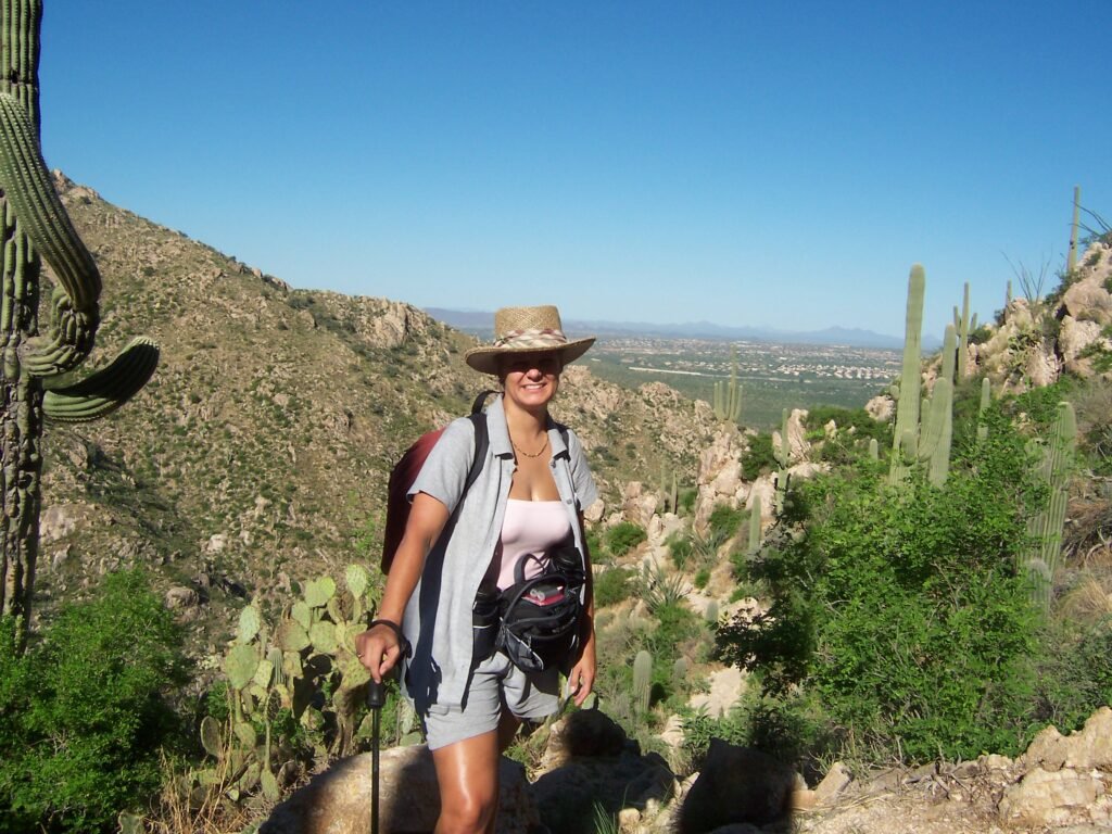 Hiking to Romero Pools, Santa Catalinas